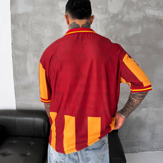 OVERSİZE POLO YAKA T-SHİRT
