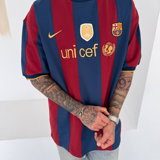 BARÇA UNİC RETRO OVERSİZE T-SHİRT