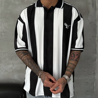 OVERSİZE POLO YAKA T-SHİRT