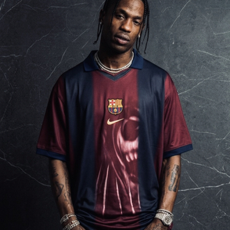 BARÇA TRAVİS SCOTT OVERSİZE T-SHİRT
