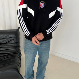 BAYERN RETRO OVERSİZE HOODİE
