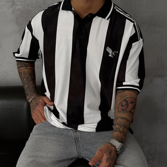 OVERSİZE POLO YAKA T-SHİRT