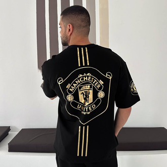 MANCHESTER UNİTED GOLD OVERSİZE T-SHİRT