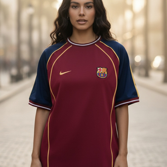 BARÇA PREMİUM OVERSİZE T-SHİRT