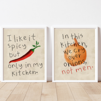 spicy & onions