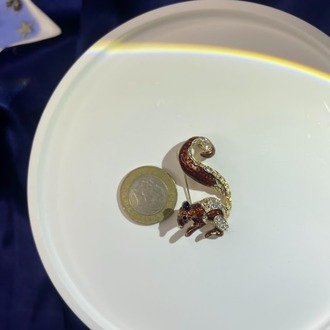 Bebek Sincap Minimal Broş