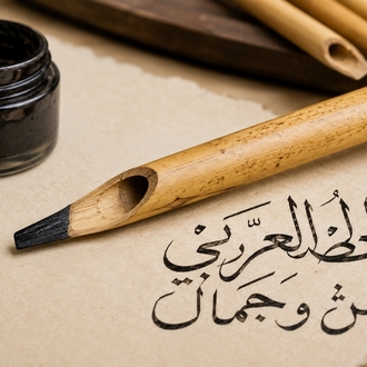 قلم القصب للخط العربي