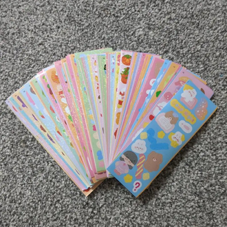 Sticker Set 20 adet Parıltılı
