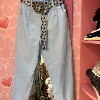Kemerli İtalyan pantolon