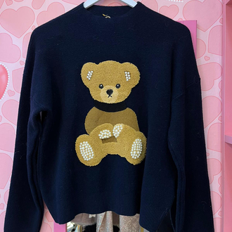 Ayıcıklı ithal kazak