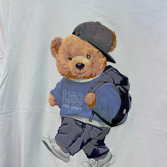 Teddy baskılı tshirt