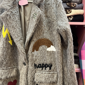 İthal keçe blazer ceket