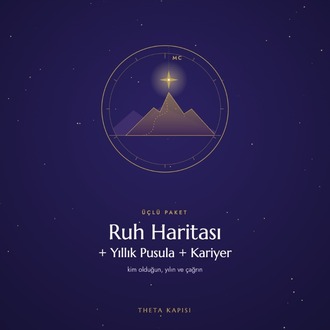 Üçlü Paket: Ruh Haritası + Yıllık Pusula + Kariyer ve Çağrı Haritası