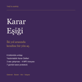 Karar Eşiği | E-Kitap + Karar Defteri + 3 Ses Çalışması