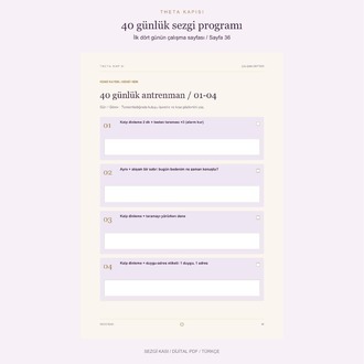 Sezgi Kası | El Kitabı + Doldurulabilir Çalışma Defteri (PDF)