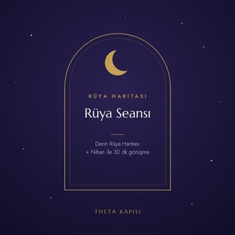 Rüya Seansı | Derin Rüya Haritası + Nihan Yalçın ile 30 dk Online Görüşme