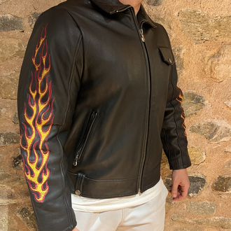 Harley Davidson "Ride Free" Deri Ceket