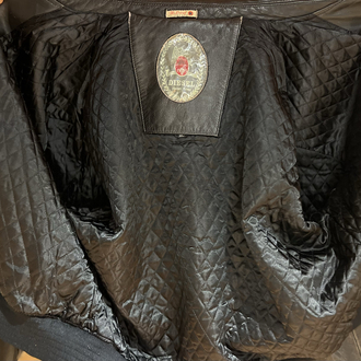 Diesel Bomber Deri Ceket