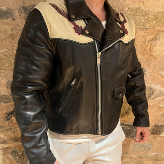 Avirex Texas Western Rider Deri Ceket