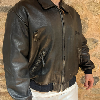 Diesel Bomber Deri Ceket