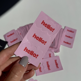 Hello Sticker