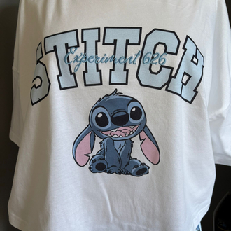 Stitch Şortlu Takım