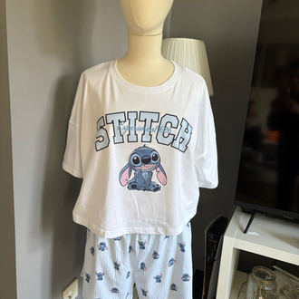 Stitch Şortlu Takım