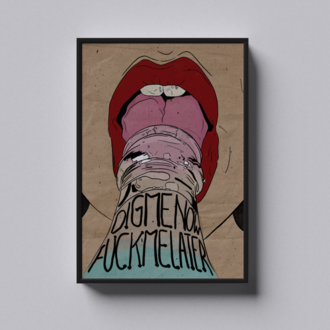 Dig Me Now Art Print