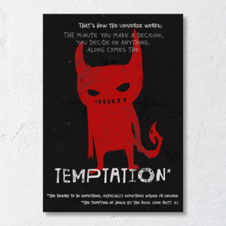 Temptation Art Print
