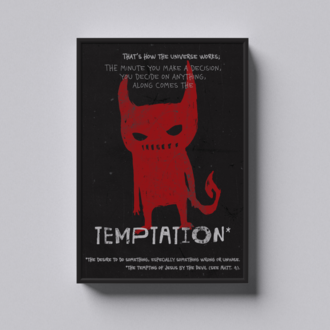Temptation Art Print