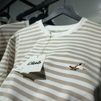 Göğüs Nakış Sıfır Yaka T-Shirt