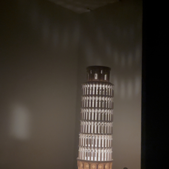 Pisa kulesi maketi gece lambası ️