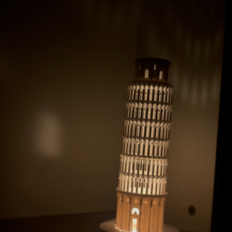 Pisa kulesi maketi gece lambası ️