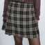 Plaid mini skirt