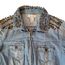Studded denim jacket