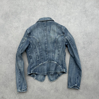 Benetton vintage kadın kot ceket L