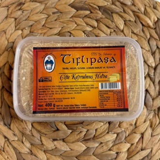 ÇİFTE KAVRULMUŞ TAHİN HELVASI 400G