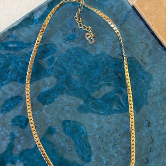 Vintage CHRISTIAN DIOR INFINITY Kolye- 1980s