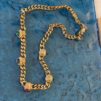 Vintage BIJOUX CASCIO Kolye 1990s