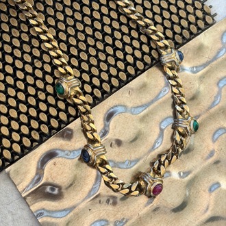 Vintage BIJOUX CASCIO Kolye 1990s