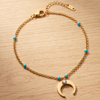 Çelik halhal 14 K