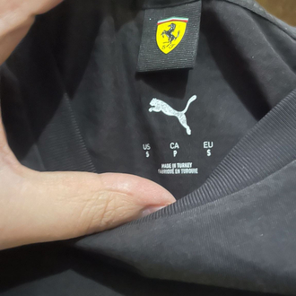Ferrari Siyah Tişört (S)