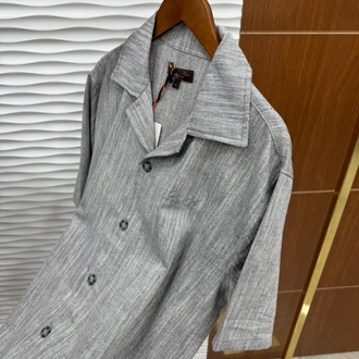 LORO PİANA OVERSIZE POLO YAKA GÖMLEK