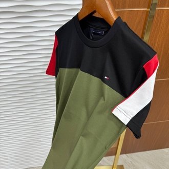 TOMMY HİLFİGER BİSİKLET YAKA TSHİRT 