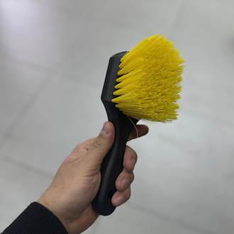 Jant Temizleme Fırçası Kalın Sarı Telli