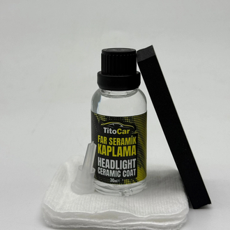TitoCar Headlıght Ceramıc Coat Far Seramik Kaplama 50ml