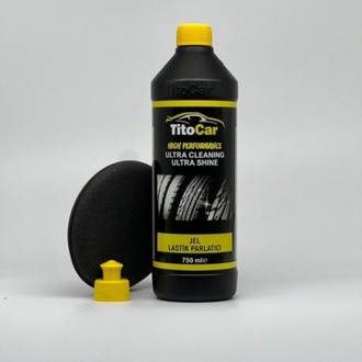 TitoCar Lastik Parlatıcı Jel 750 ml