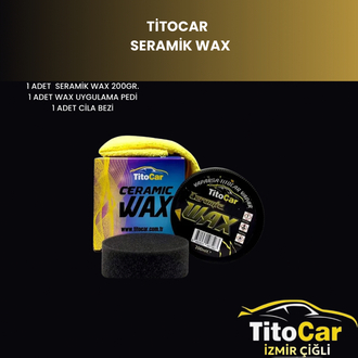 Titocar Seramik Wax 200Gr