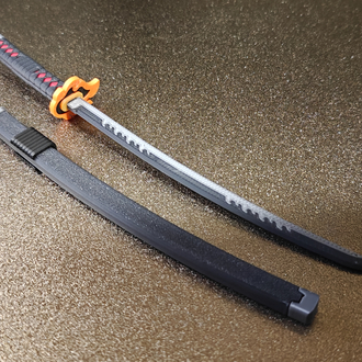 Demon Slayer - Tanjiro Katana v2