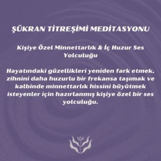 Şükran Titreşimi Meditasyonu